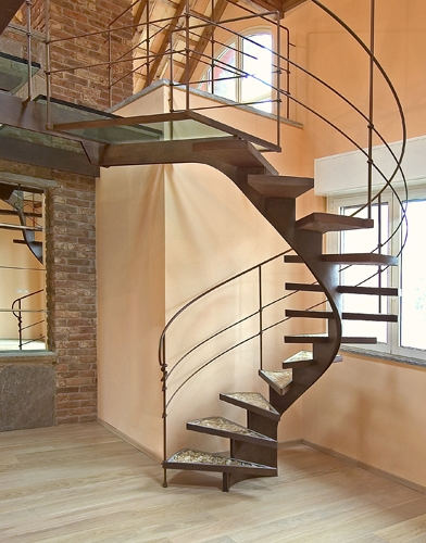 unique spiral staircases bonansea 2 Escaleras de caracol con astillas
