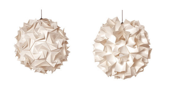 lampara origami