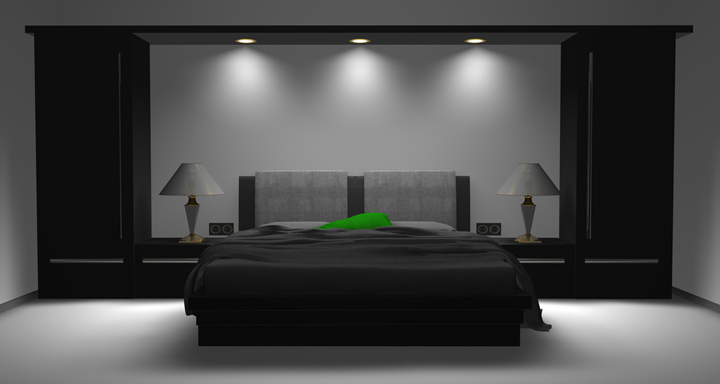 Lámparas LED para el dormitorio