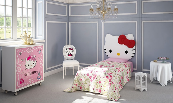 7 habitaciones de Hello Kitty
