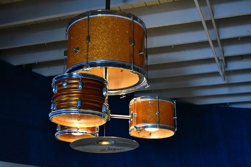 Drum Chandelier 2