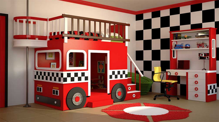 habitacion de bomberos