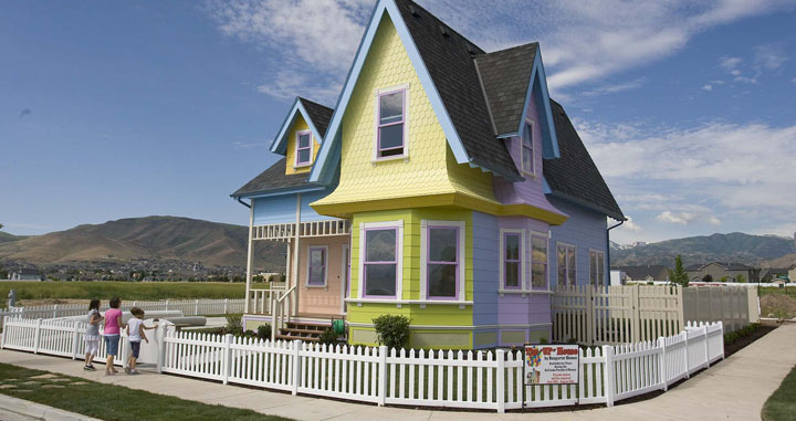 casa colorida