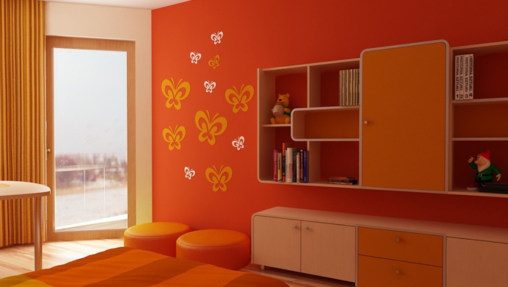 Dormitorios infantiles coloridos