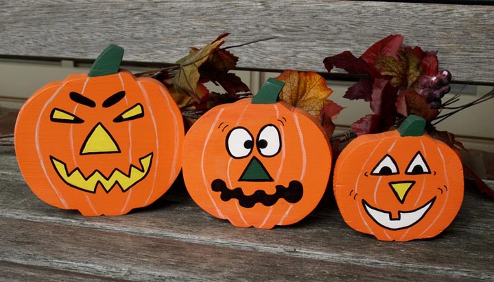 Calabazas para decorar en Halloween