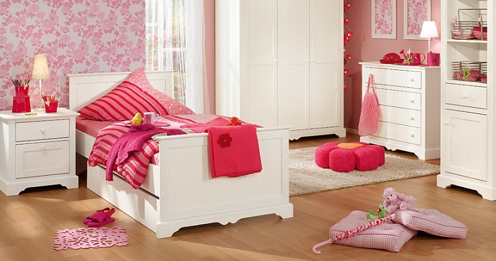 Dormitorio rosa decoracion