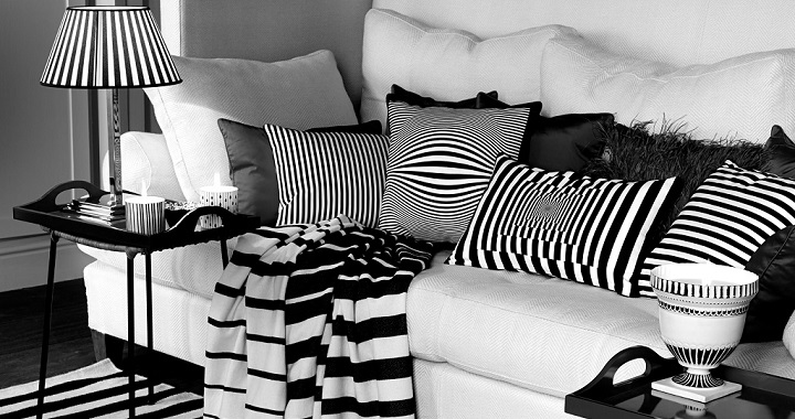 decorar blanco negro