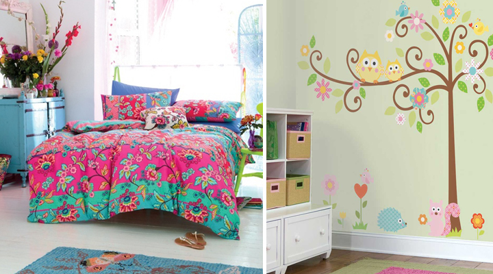 decorar un dormitorio con flores