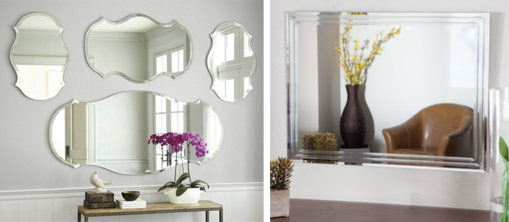 espejos decorativos sin marco