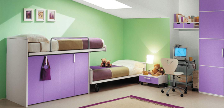 muebles para habitaciones infantiles pequenas