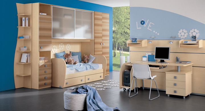 muebles para habitaciones infantiles pequenas