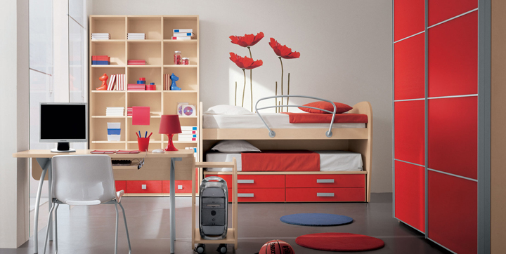 muebles para habitaciones infantiles pequenas