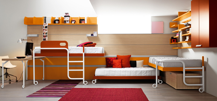 muebles para habitaciones infantiles pequenas