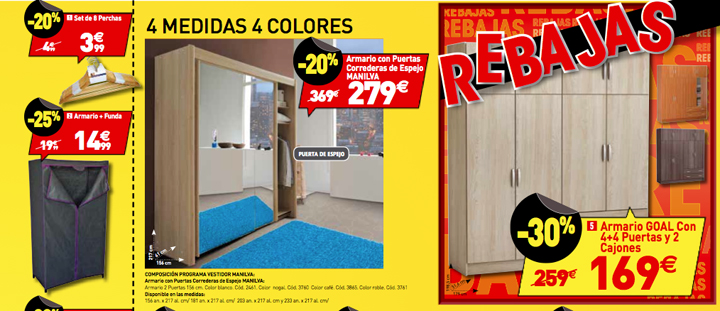 rebajas conforama invierno 2015