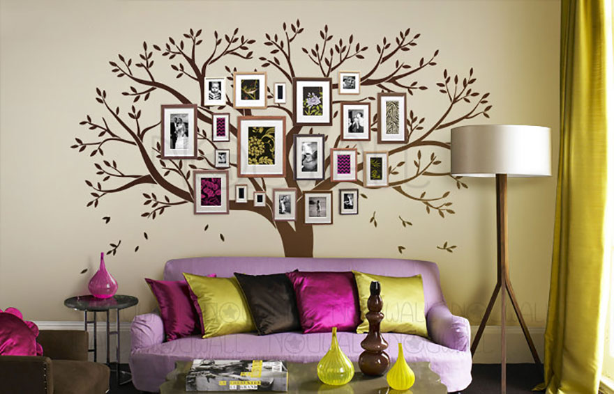 arbol familiar pared