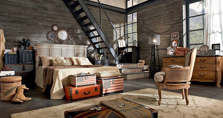 dormitorio industrial foto
