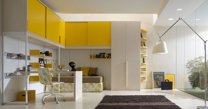 consejos para decorar habitaciones de amarillo