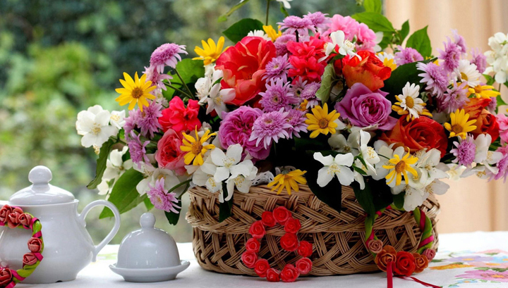 ideas faciles y baratas para decorar con flores