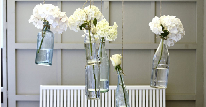 ideas faciles y baratas para decorar con flores