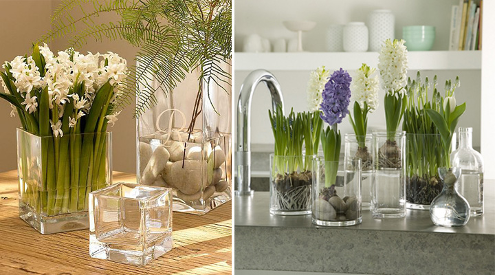 ideas para decorar con envases de cristal