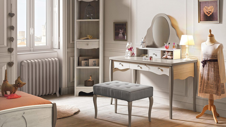 como decorar un tocador en el dormitorio
