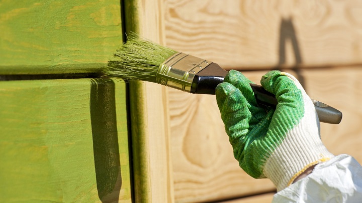 mueble de madera pintar