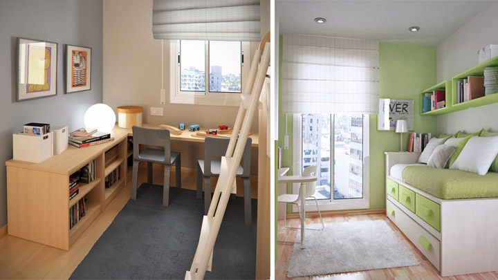 ideas para habitaciones mini