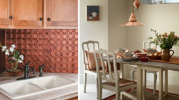 claves para decorar con cobre