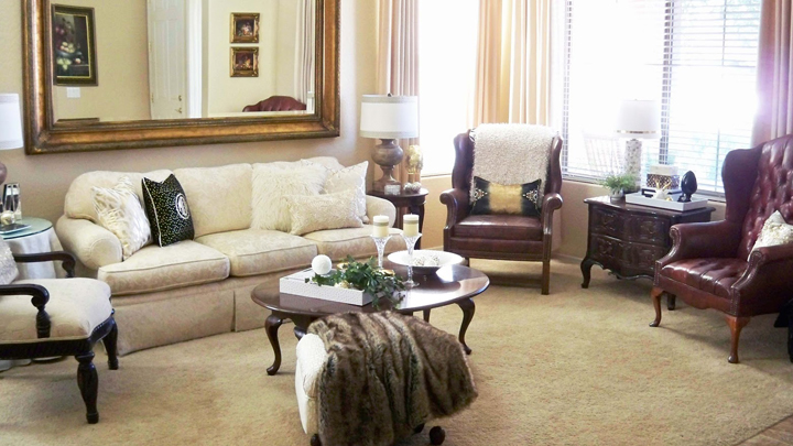 decoracion para una casa caliente en invierno