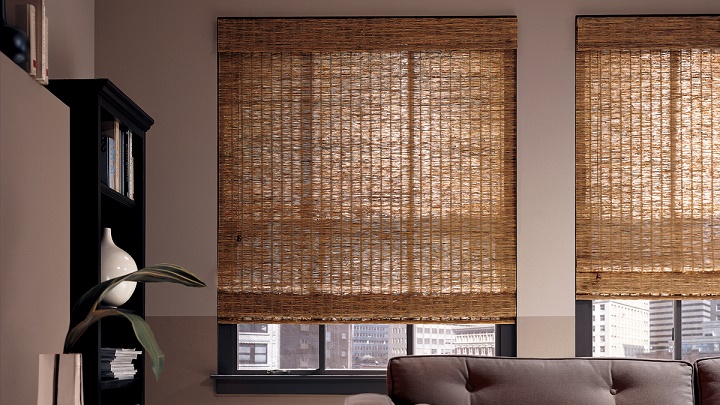 cortinas de bambú