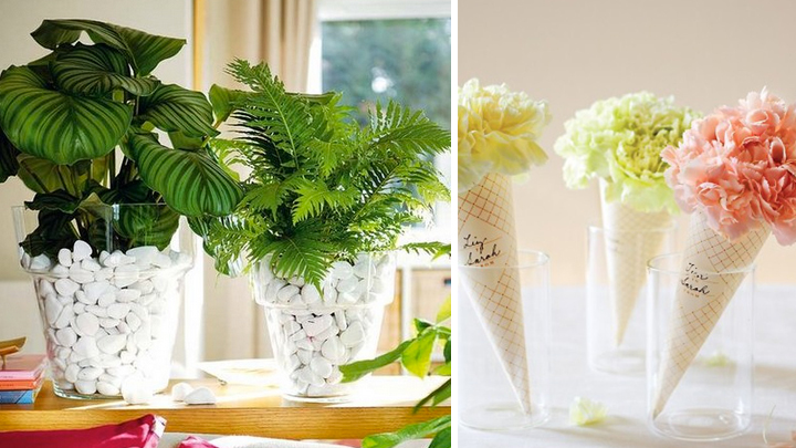 ideas para decorar con plantas y flores