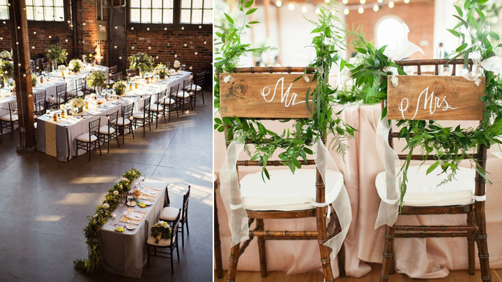 tendencias en decoracion de bodas 2016