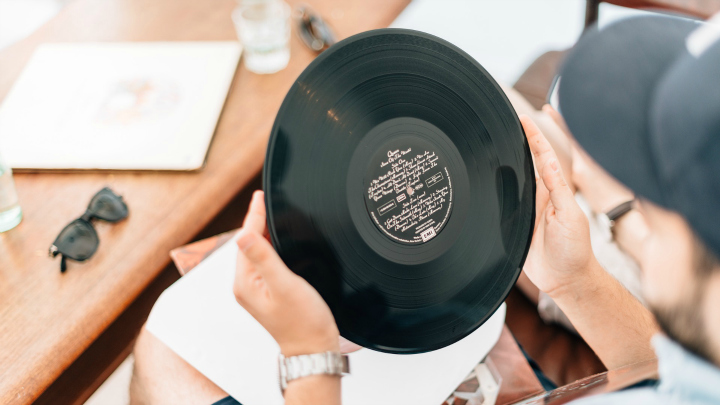 DIY Disco vinilo