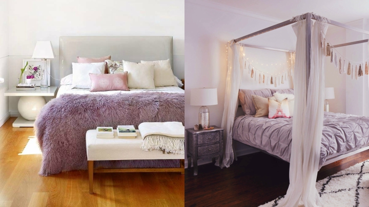 Lilac Gray dormitorio