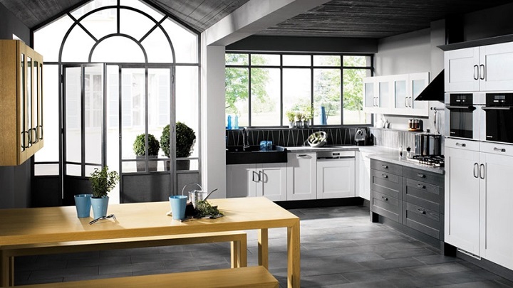cocina blanco y negro foto4