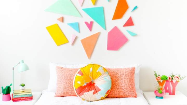 DIY Cabecero geometrico colores2