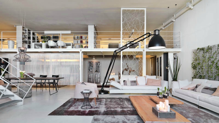 Decoracion Loft Milan1