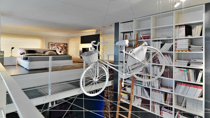 dormitorio loft milan