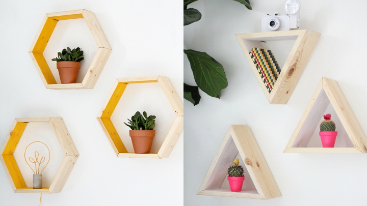 diy-estanteria-hexagonal1