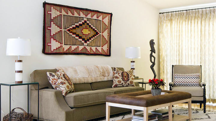 decoracion-pared-tapiz-sala-alfombra