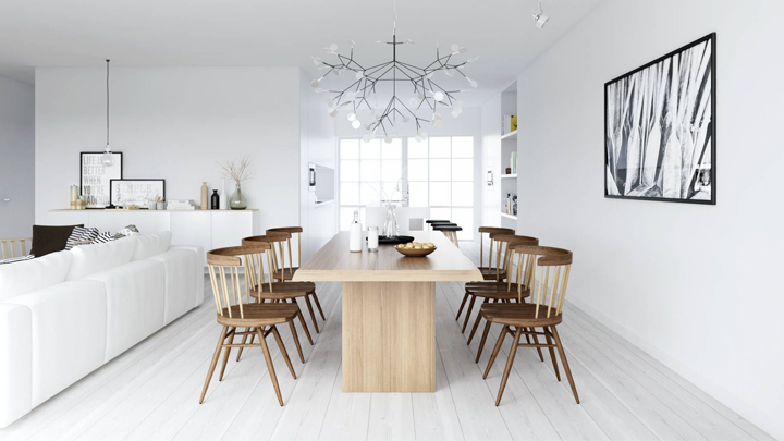 comedor-decoracion-nordica-madera