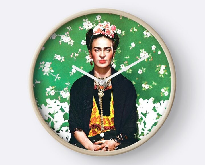 reloj-de-pared-Frida-Kahlo