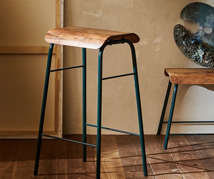 taburete-de-hierro-y-madera