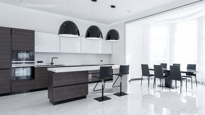 cocina-decorada-en-negro-y-blanco