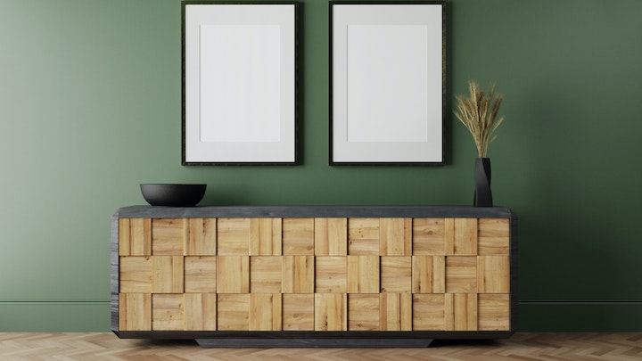 mueble-junto-a-pared-de-color-verde