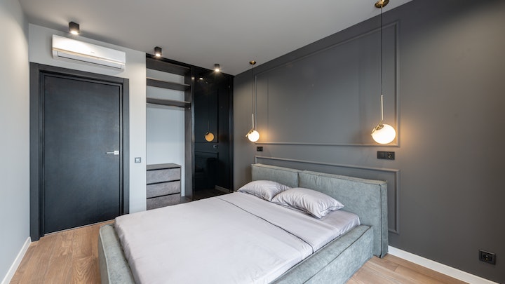 dormitorio-decorado-en-color-gris