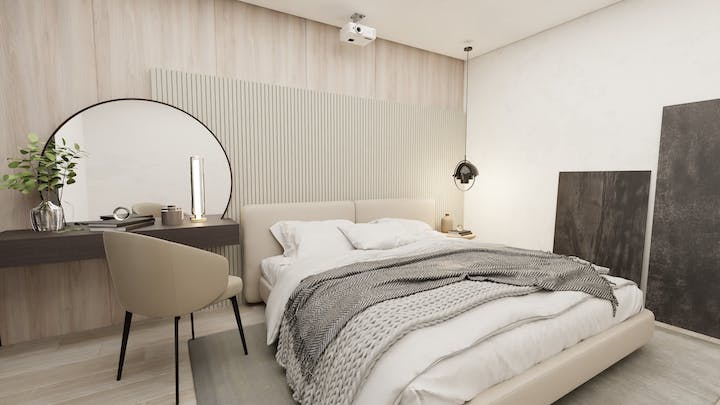 dormitorio-decorado-en-color-gris-y-blanco